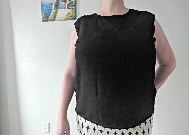 Pixley Jordie Sheer Inset Silk Blouse