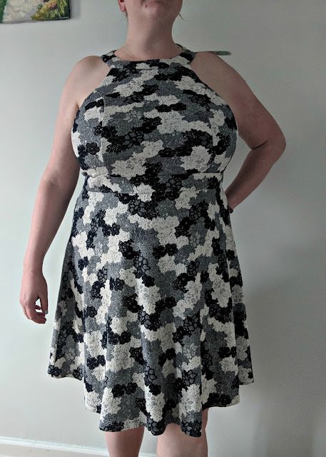 Truly Poppy Luanna Cotton Blend Textured Knit Dress