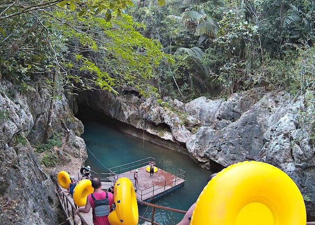 Belize Cave Tubing