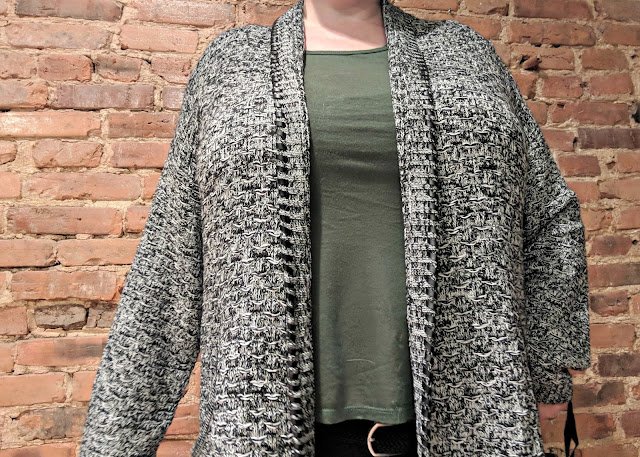 Meri Skye | Quinn Long Sleeve Whip Stitch Cardigan Sweater