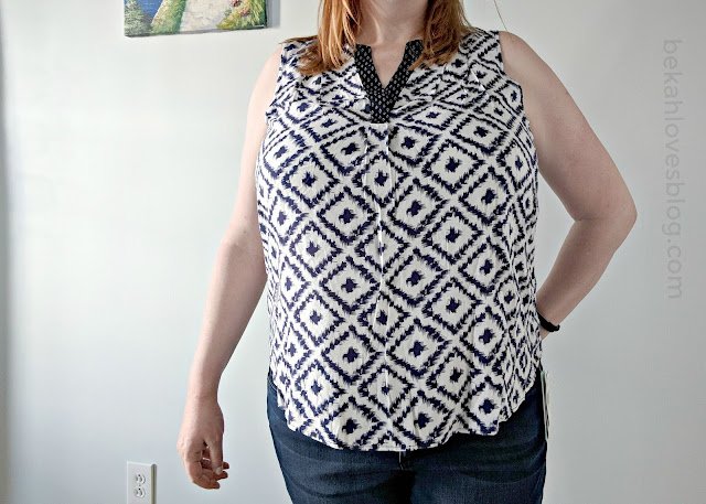 Zina Split Neck Top Stitch Fix