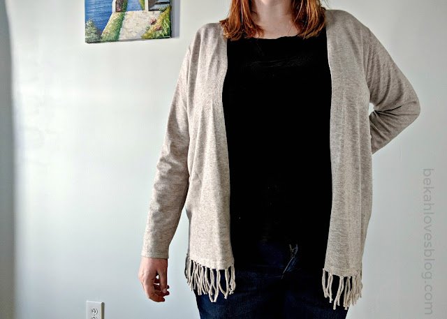 Kenslee Fringe Open Cardigan Stitch Fix