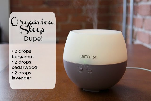 Organica sleep essential oil diffuser blend