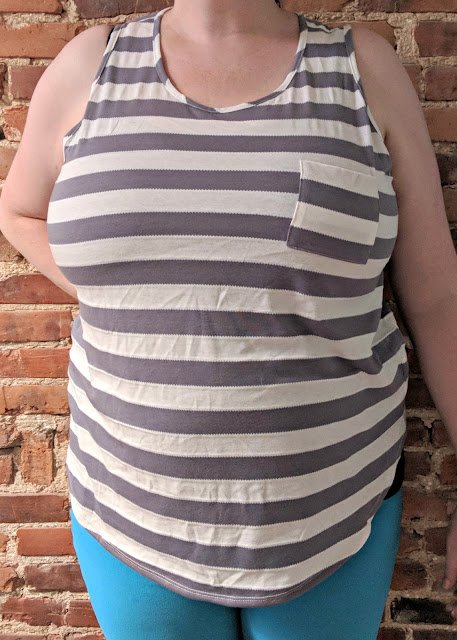 Papermoon Egan One Pocket Knit Top