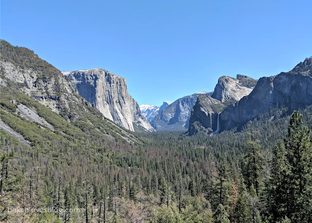 Yosemite valley view