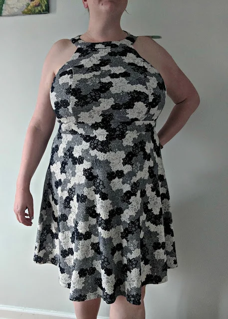 Truly Poppy Luanna Cotton Blend Textured Knit Dress